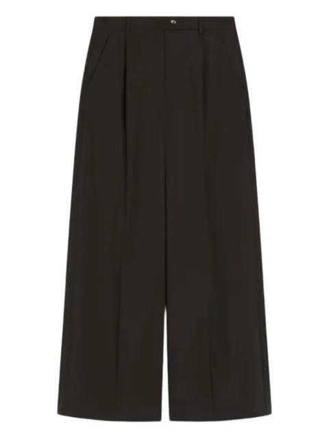 button wool trousers by SPORTMAX