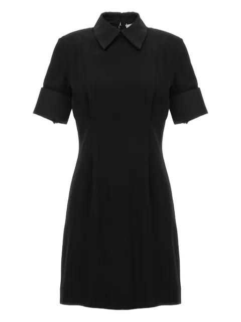 collar zip-up dress by SPORTMAX