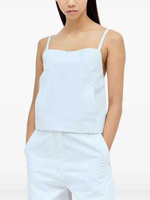 cropped poplin top by SPORTMAX