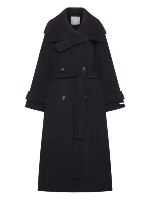 double-breasted belted coat by SPORTMAX