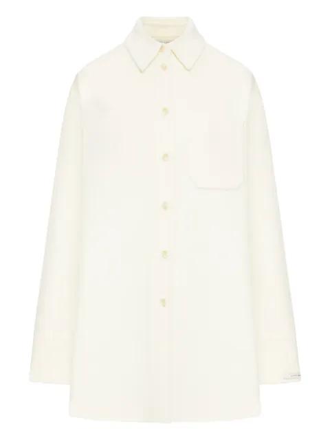 double-faced wool  shirt by SPORTMAX