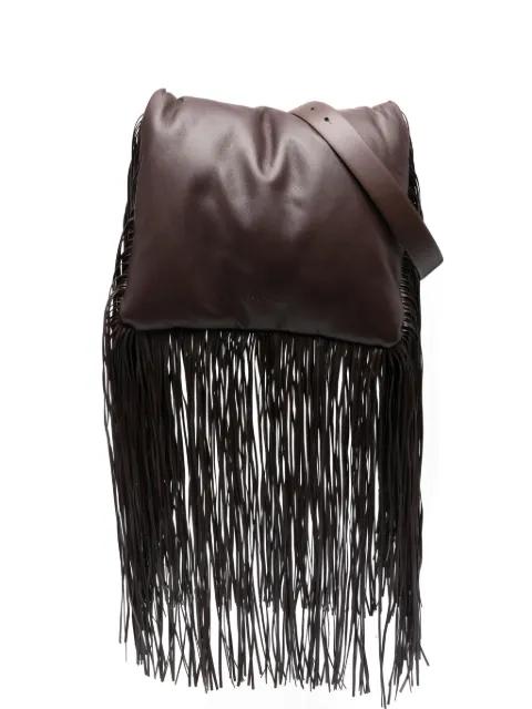 fringed clutch bag by SPORTMAX
