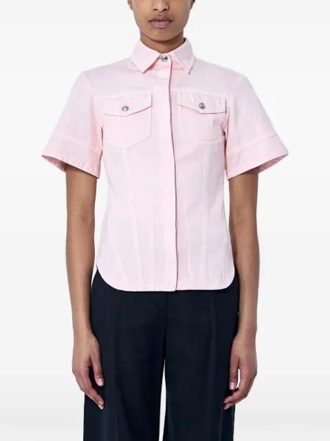 patch-pocket short-sleeve shirt by SPORTMAX