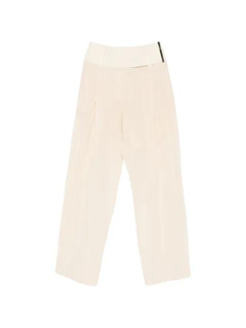 pleated high-waisted trousers by SPORTMAX