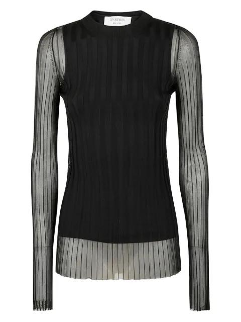 pleated long-sleeve top by SPORTMAX