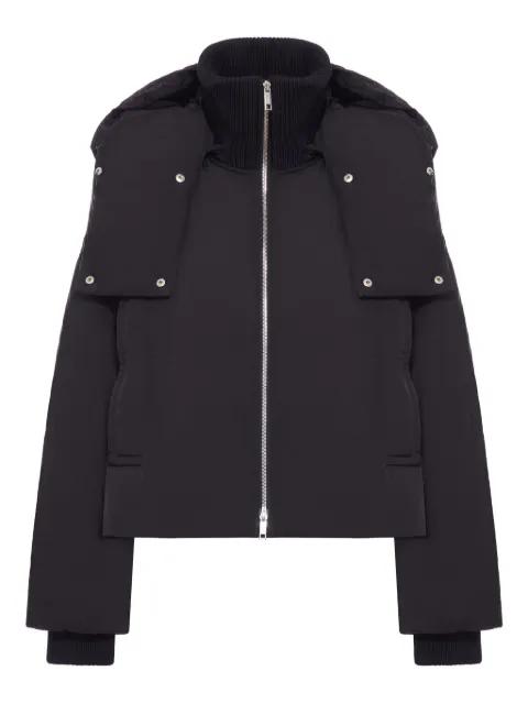 puffer hoodied zip-ip jacket by SPORTMAX