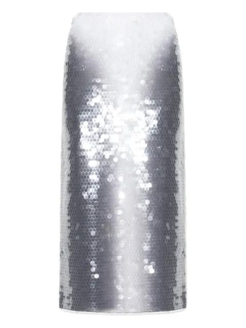 sequinned pencil skirt by SPORTMAX