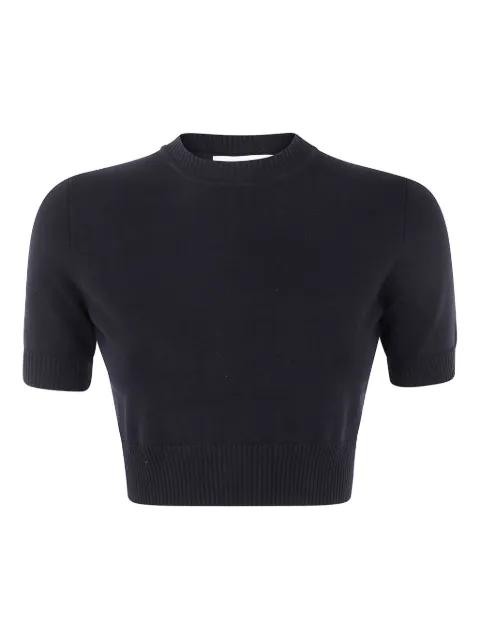 short-sleeve crop top by SPORTMAX