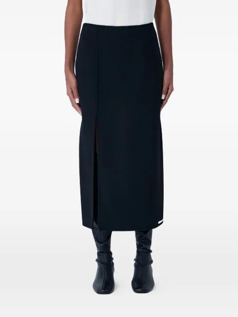 slit midi skirt by SPORTMAX