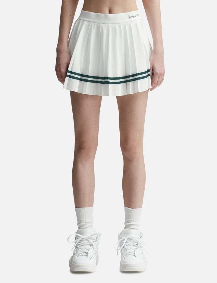Classic Logo Pleated Skirt by SPORTY&AMP; RICH