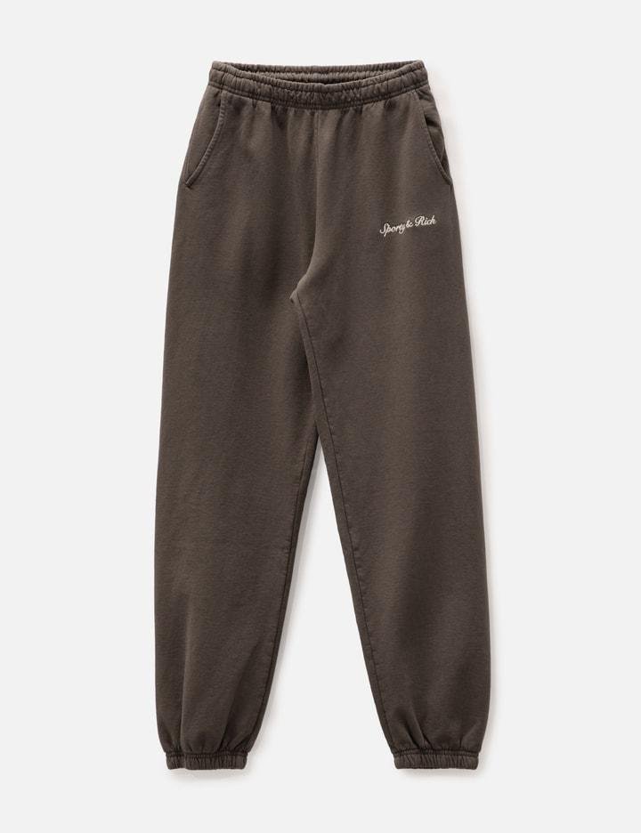 Syracuse Embroidered Sweatpant by SPORTY&AMP; RICH