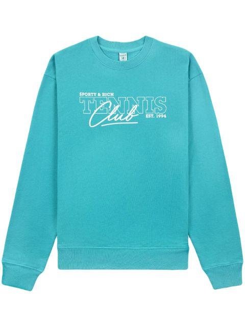 80s Tennis Club cotton sweatshirt by SPORTY&RICH