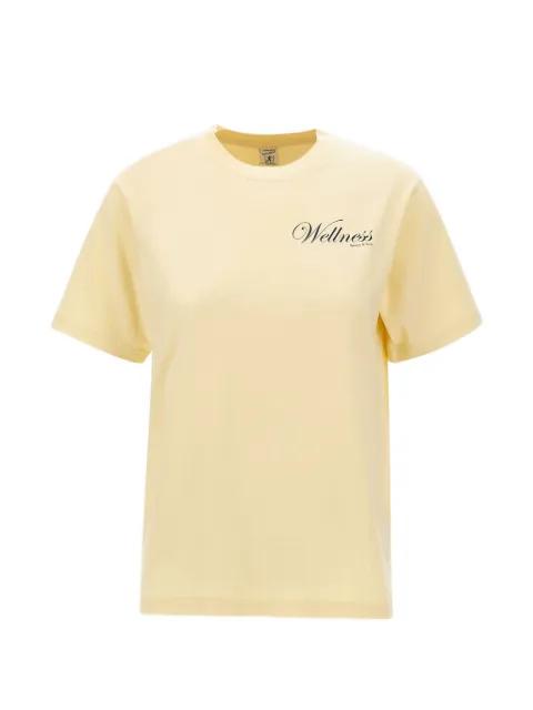Avenue logo-print T-shirt by SPORTY&RICH
