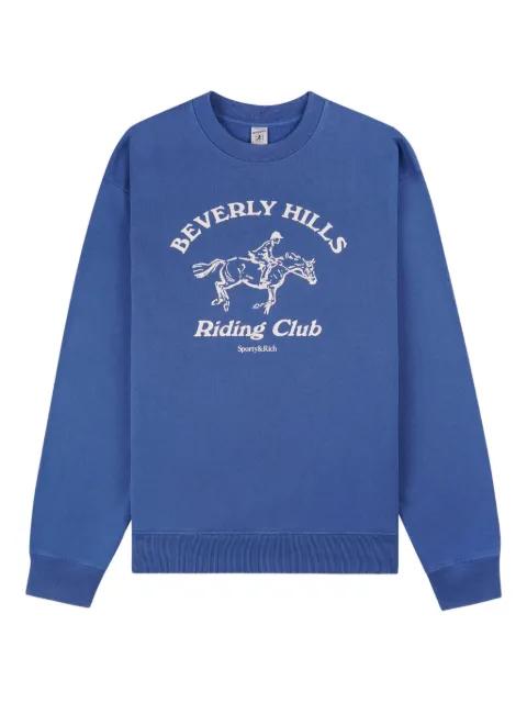 BH riding club graphic sweatshirt by SPORTY&RICH