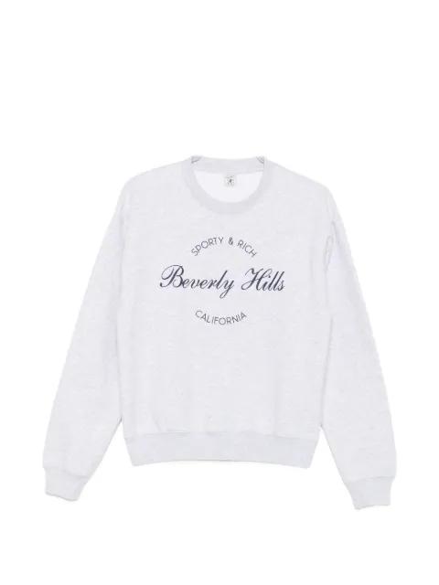 Beverly Hills logo-print sweater by SPORTY&RICH