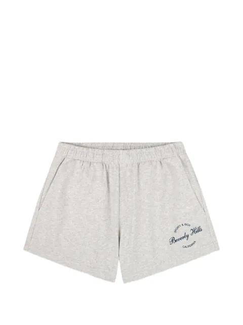 Beverly Script shorts by SPORTY&RICH