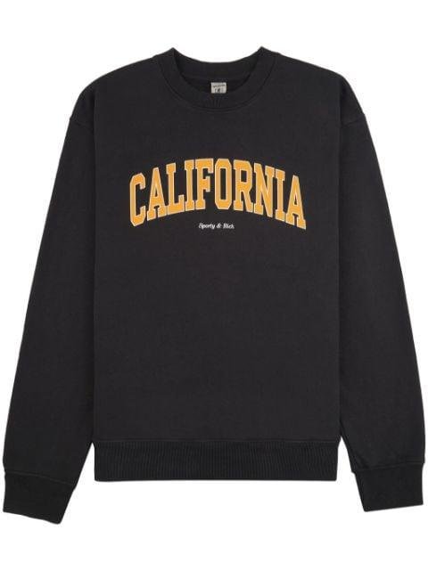 California cotton sweatshirt by SPORTY&RICH