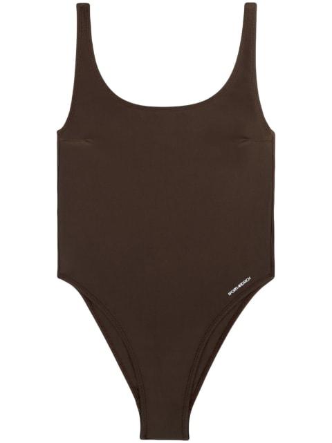 Carla logo-print swimsuit by SPORTY&RICH