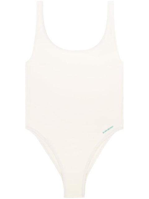 Carla logo-print swimsuit by SPORTY&RICH
