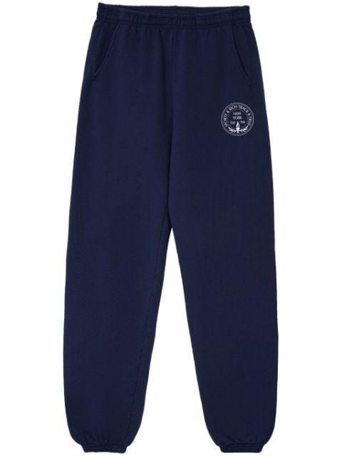 Central Park cotton track pants by SPORTY&RICH
