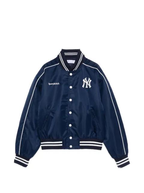 Daisy logo-embroidered bomber jacket by SPORTY&RICH