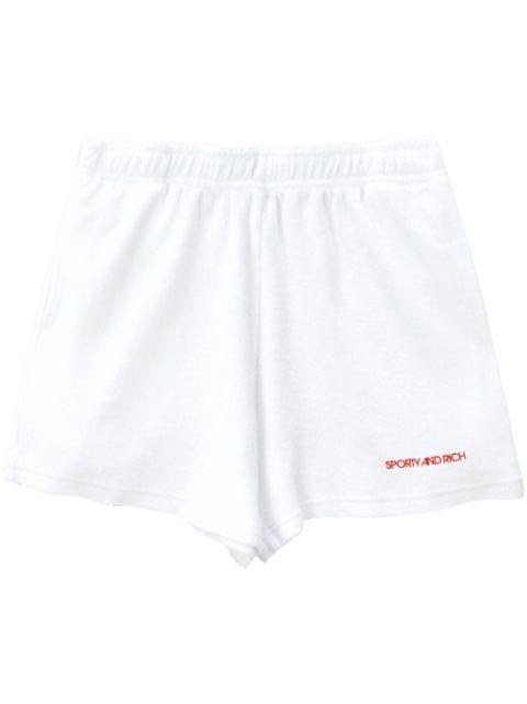 Disco terry shorts by SPORTY&RICH