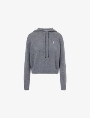 Emblem-Embroidered Cashmere-Blend Hoody by SPORTY&RICH