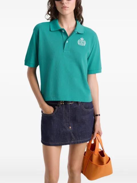 H&W embroidered-logo polo shirt by SPORTY&RICH