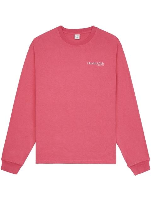 Health Club logo-print sweatshirt by SPORTY&RICH