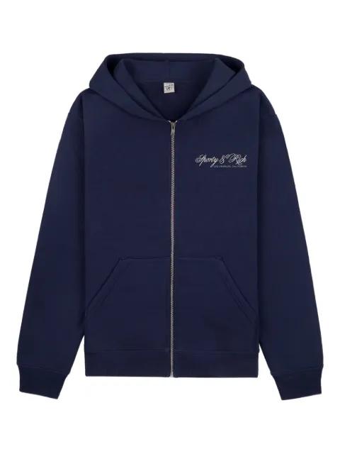 International zip hoodied hoodie by SPORTY&RICH