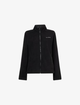 Logo-Embroidered Zip-Up Fleece Top by SPORTY&RICH