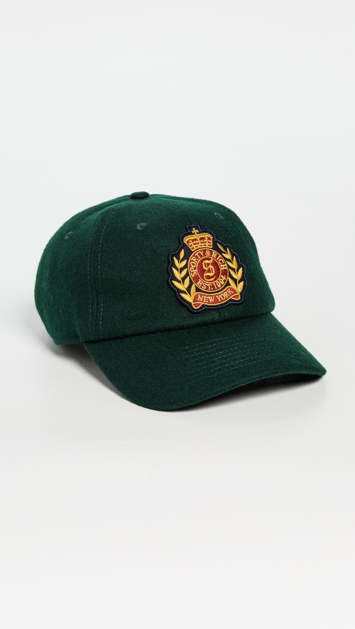 NY Crest Wool Cap by SPORTY&RICH