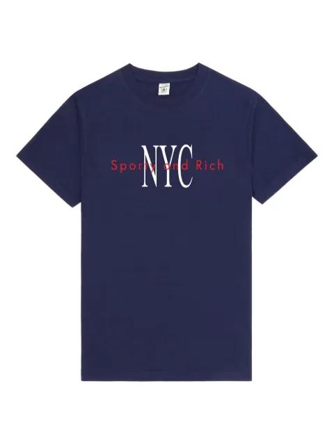 NY Minute T-shirt by SPORTY&RICH