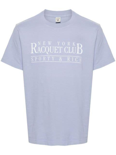 NY Racquet Club cotton T-shirt by SPORTY&RICH