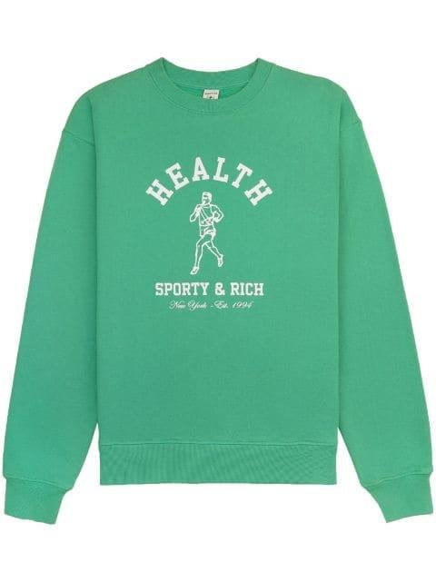 NY Running Club cotton sweatshirt by SPORTY&RICH