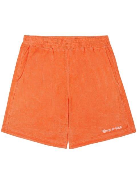 NY Tennis Club straight-leg shorts by SPORTY&RICH