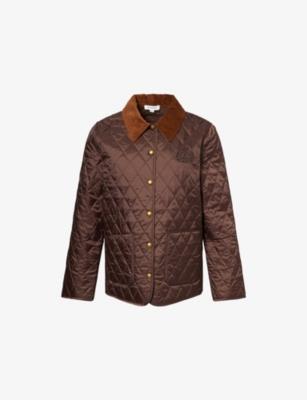 Pointed-Collar Farm Quilted Jacket by SPORTY&RICH