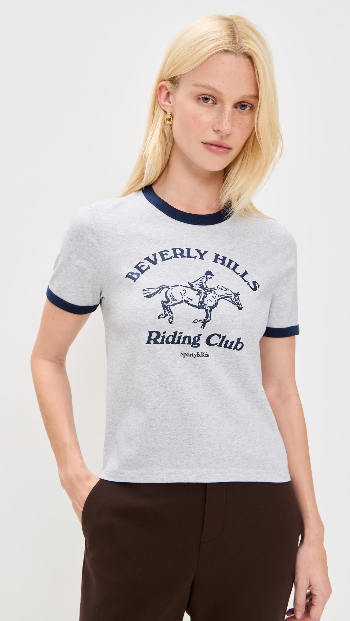 RH Riding Club Ringer Tee by SPORTY&RICH