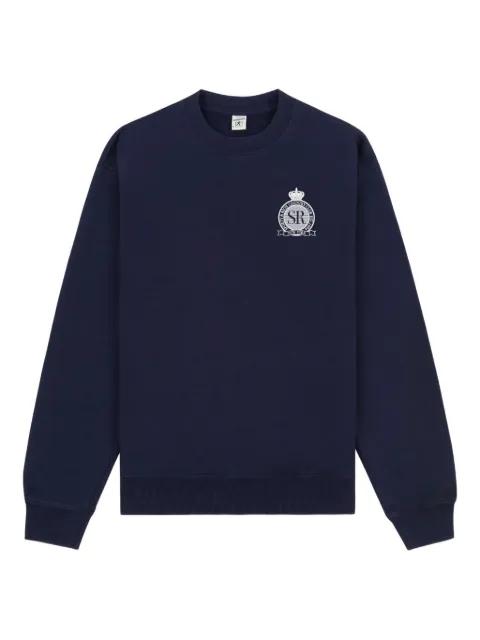 Royal Club crest-embroidered sweatshirt by SPORTY&RICH