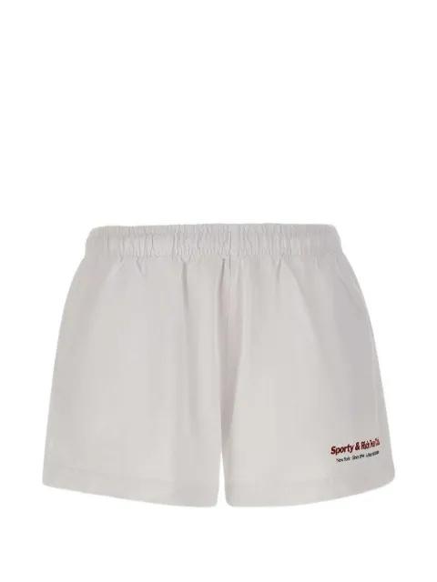 Run Club Disco logo-print shorts by SPORTY&RICH