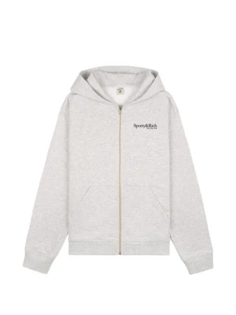 Run Club zipped hoodie by SPORTY&RICH