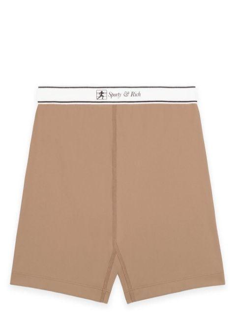 Runner Script biker short by SPORTY&RICH