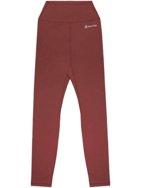 Runner Script high-waisted leggings by SPORTY&RICH