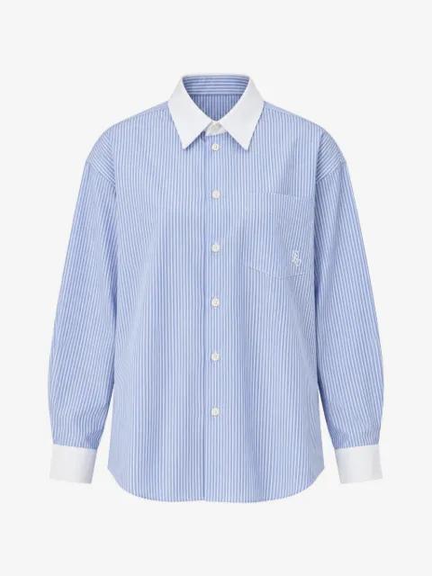 SRC oversized striped shirt by SPORTY&RICH