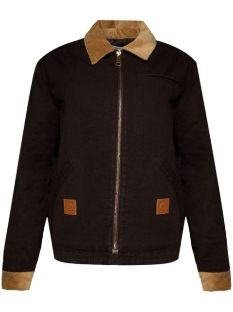 SRHWC canvas zipped jacket by SPORTY&RICH
