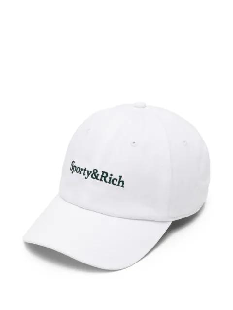 Serif logo baseball cap by SPORTY&RICH