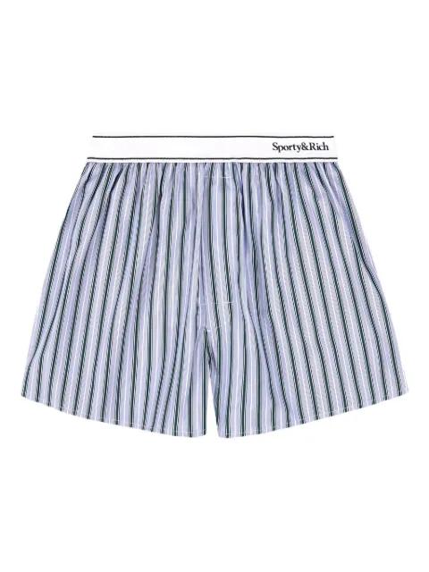 Serif striped boxer shorts by SPORTY&RICH