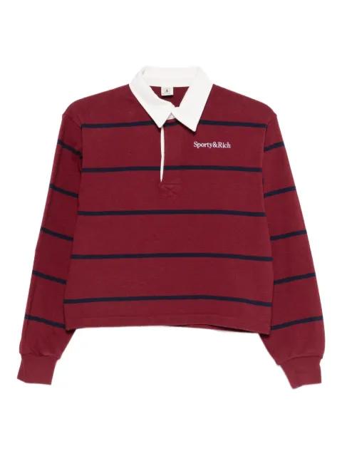 Sherif Logo Rugby polo top by SPORTY&RICH