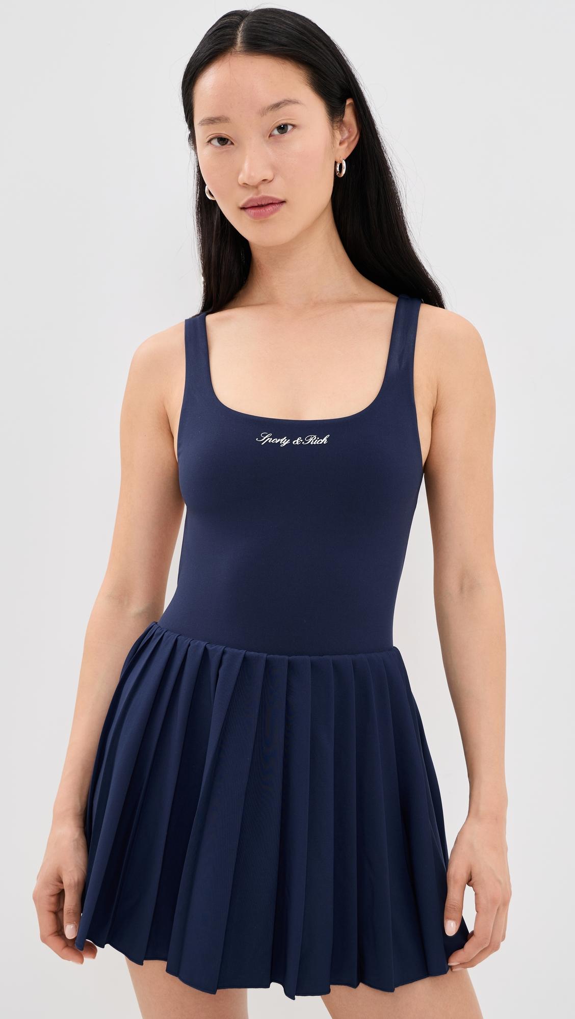 Signature Logo Court Dress by SPORTY&RICH