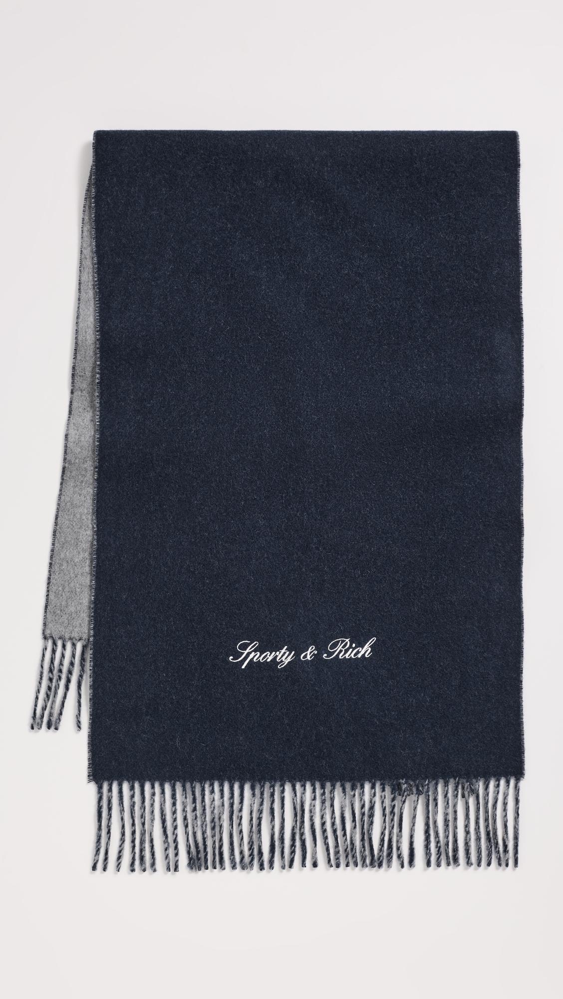 Signature Logo Duo Scarf by SPORTY&RICH